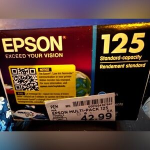 Epson 125 Standard-Capacity Ink Multi-Pack